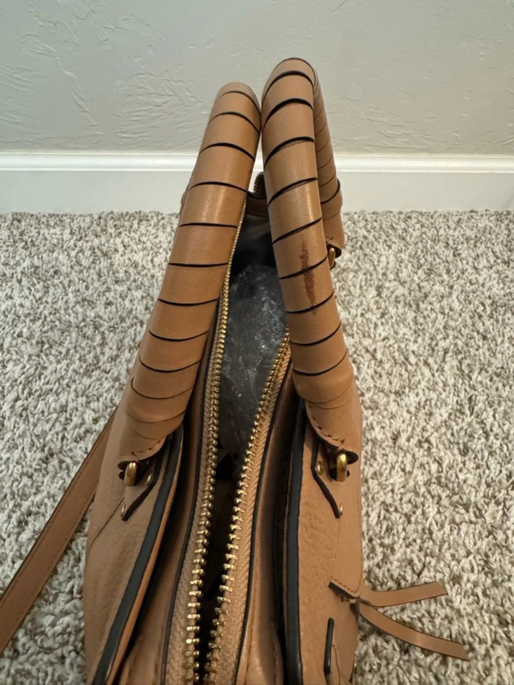 Rebecca Minkoff Leather Bag in Tan - Picture 8 of 9